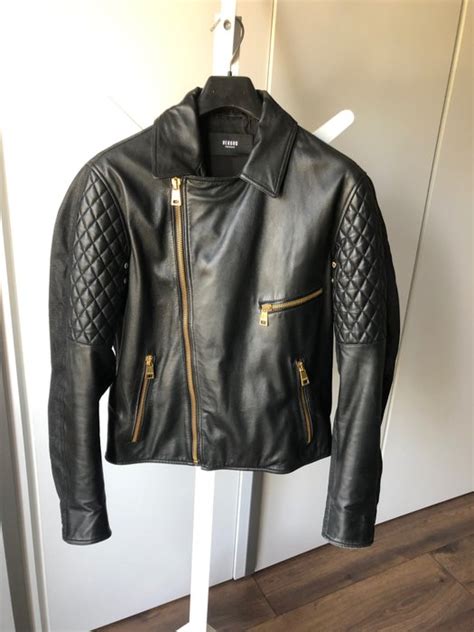 Gianni Versace Lederjacke aus Leder 